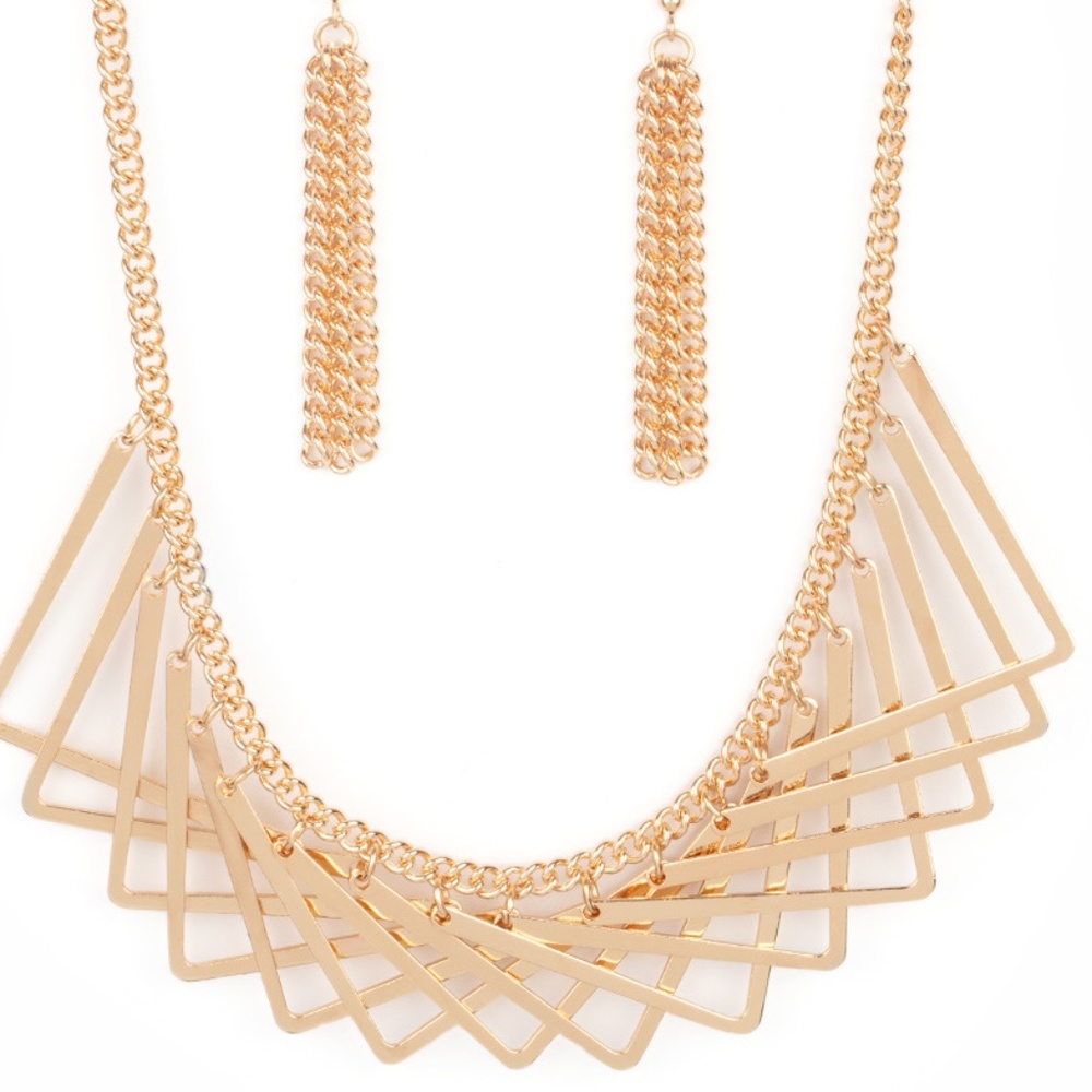 Necklace and earrings